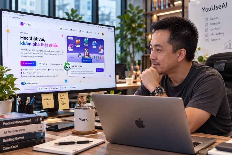 Mark – Founder / Product & Tech